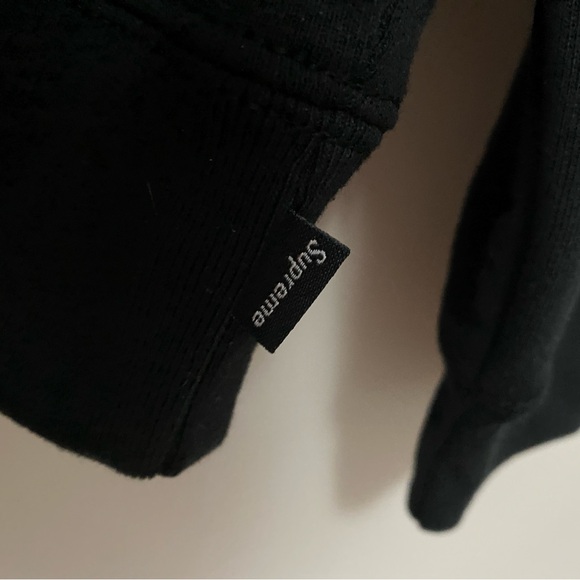 Supreme Toy Uzi Hooded Sweatshirt Size Medium - Black - Picture 4 of 6